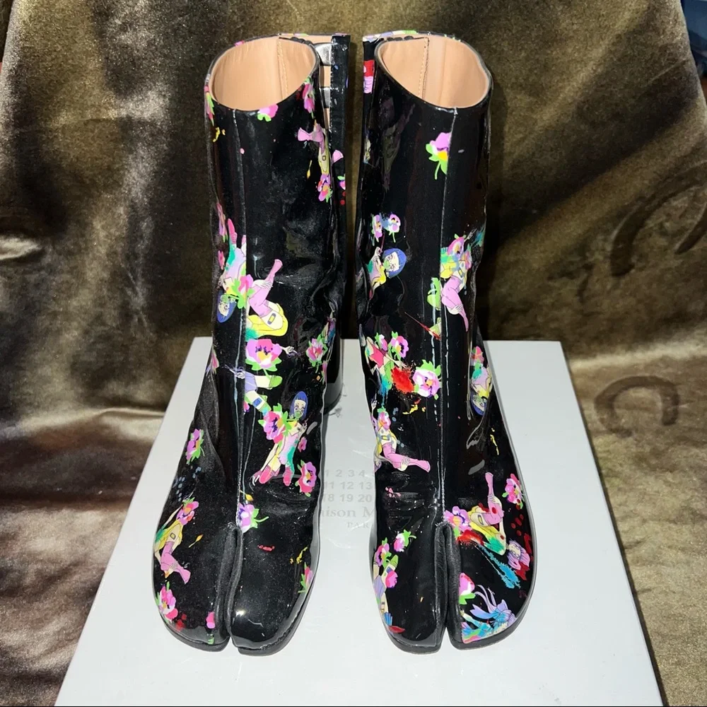 Maison martin margiela manga characters tabi boots size 38 - Picture 4 of 10
